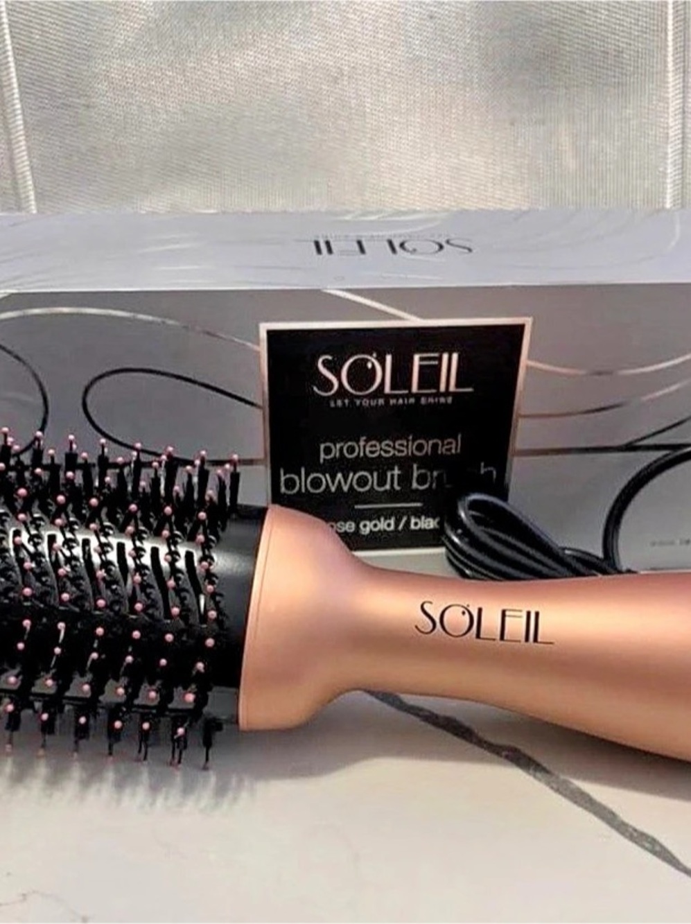 Soleil Professional Blowout Brush Pink Blowout Brush NWT
